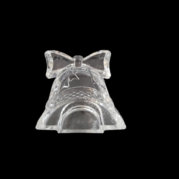 Vintage Cristal D'Arques Christmas Bell Tealight Candle Holder - Picture 4 of 10
